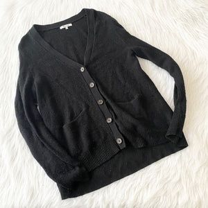 Madewell Black Knit Cardigan